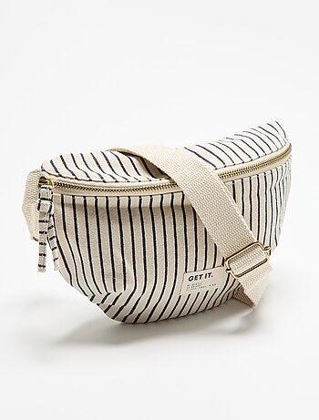 Marsupio in tessuto stampato