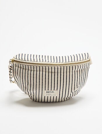 Marsupio in tessuto stampato