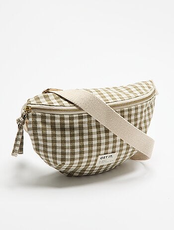 Marsupio in tessuto stampato