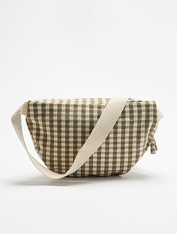 Marsupio in tessuto stampato