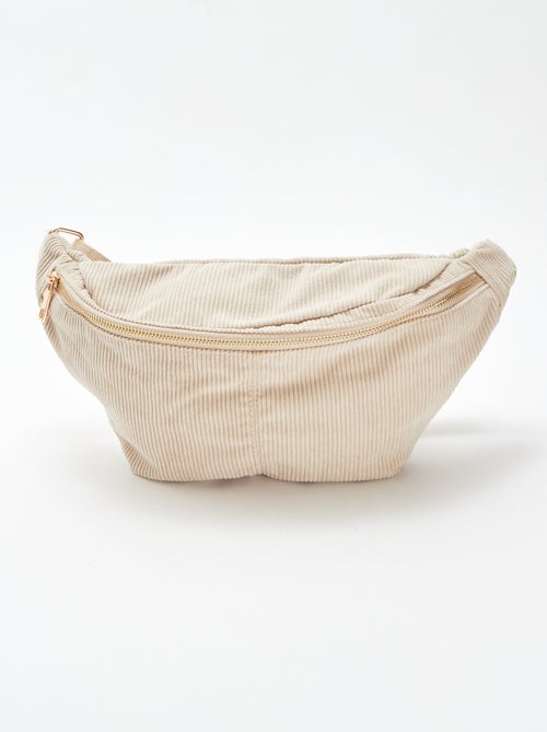 Marsupio in velluto a coste - Kiabi