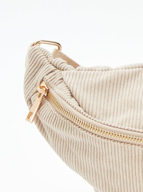 Marsupio in velluto a coste - Kiabi