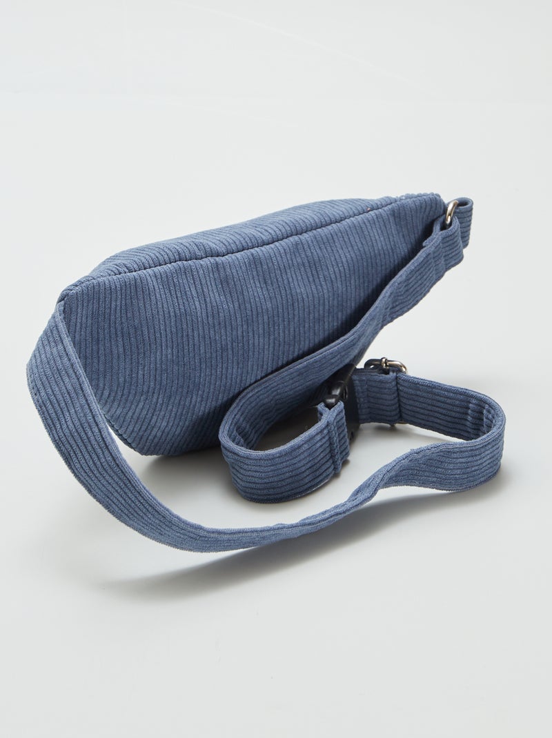 Marsupio in velluto a coste KAKI - Kiabi