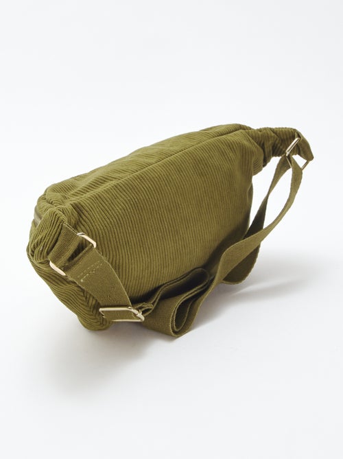 Marsupio in velluto a coste - Kiabi