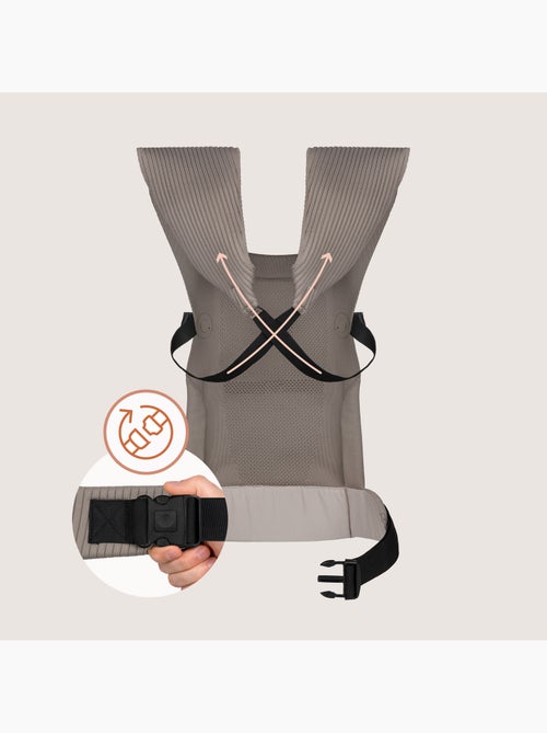 Marsupio LIONELO Mabel - 2 posizioni di trasporto - Circolazione dell'aria - Kiabi