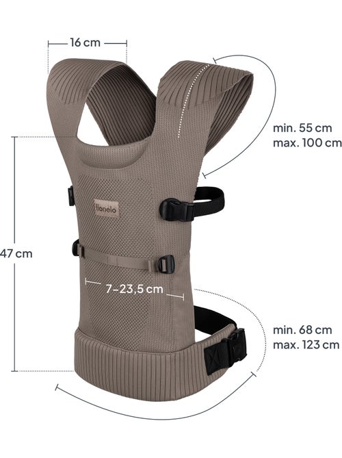 Marsupio LIONELO Mabel - 2 posizioni di trasporto - Circolazione dell'aria - Kiabi