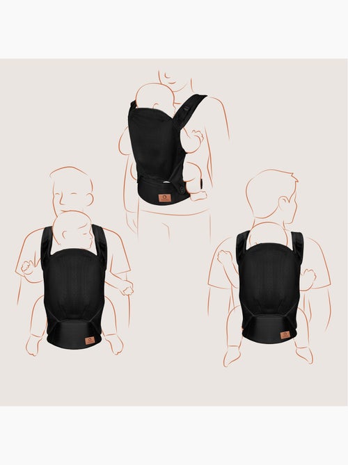 Marsupio LIONELO Margareteet Air - Circolazione dell'aria - 3 posizioni di trasporto - Cappuccio agg - Kiabi