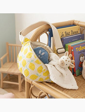 Marsupio per bambini in garza di cotone con stampa a - SAUTHON