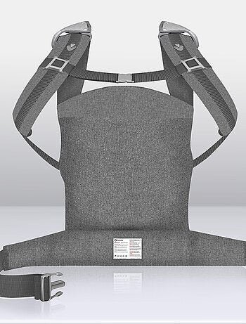 Marsupio porta-bebè LIONELO Margareteet - 100% cotone - 3 posizioni di trasporto