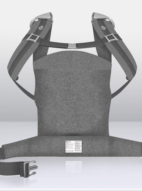 Marsupio porta-bebè LIONELO Margareteet - 100% cotone - 3 posizioni di trasporto - Kiabi