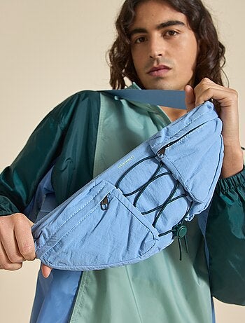 Marsupio sportivo (ekstract) con tasche esterne e interne 15x40 cm