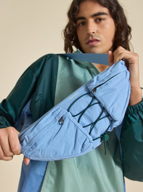 Marsupio sportivo (ekstract) con tasche esterne e interne 15x40 cm - Kiabi