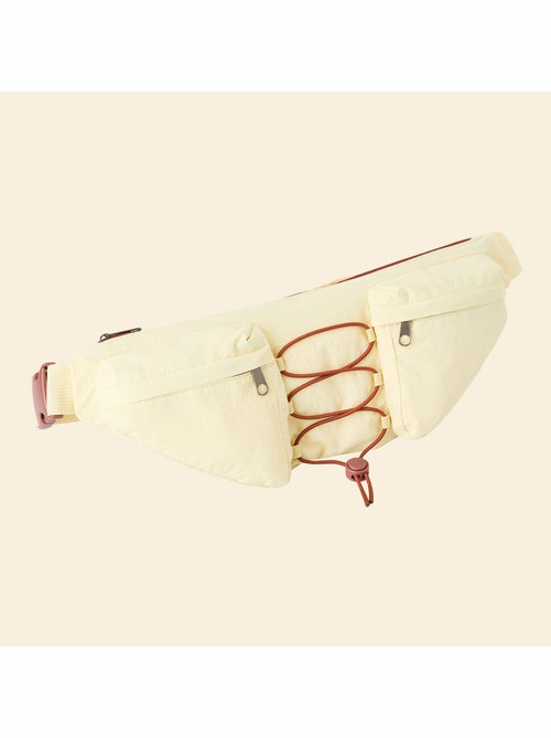 Marsupio sportivo (ekstract) con tasche esterne e interne 15x40 cm - Kiabi