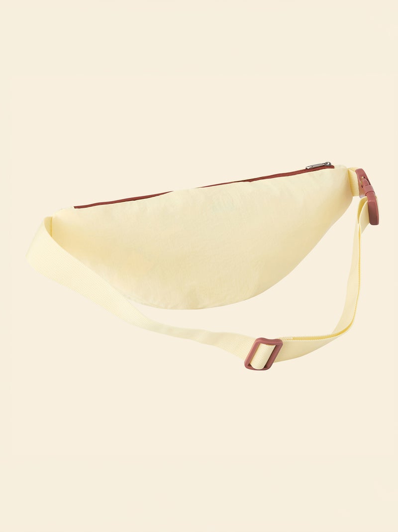 Marsupio sportivo (ekstract) con tasche esterne e interne 15x40 cm Giallo - Kiabi
