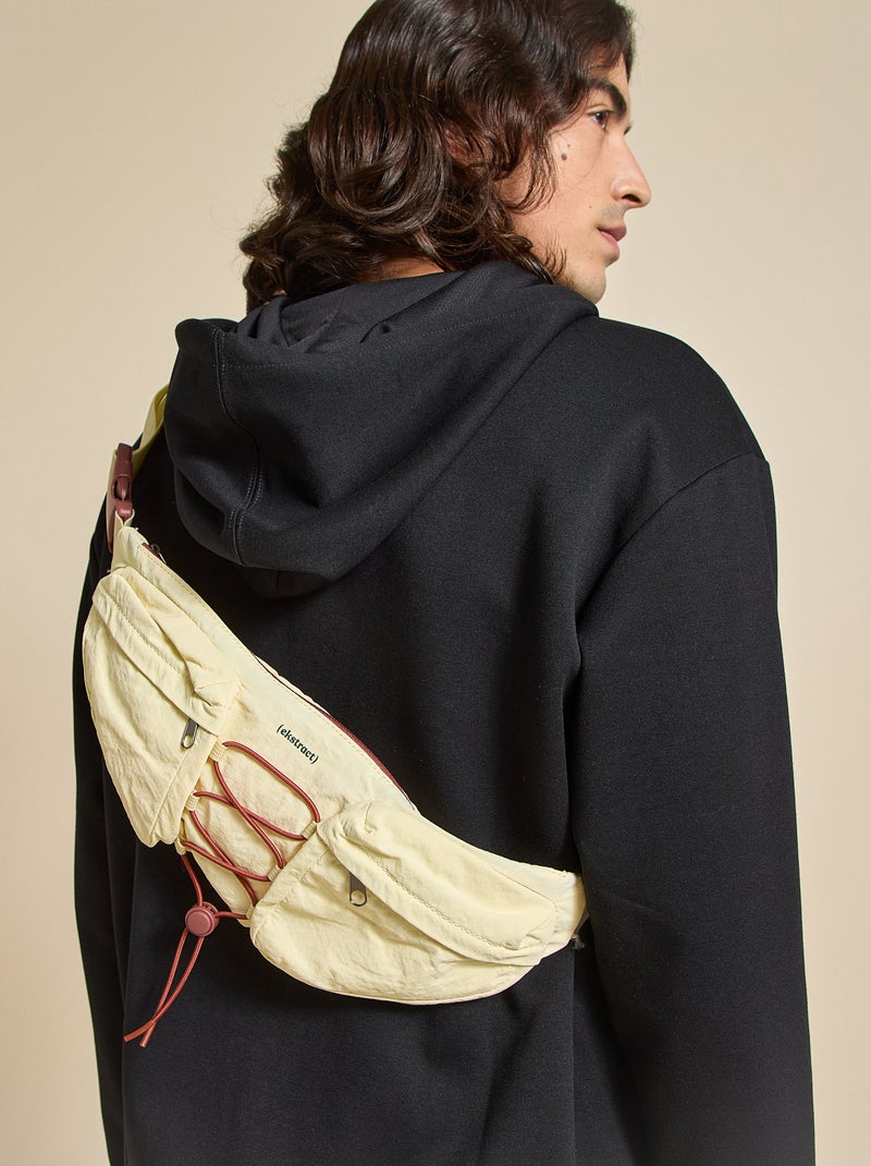 Marsupio sportivo (ekstract) con tasche esterne e interne 15x40 cm Giallo - Kiabi