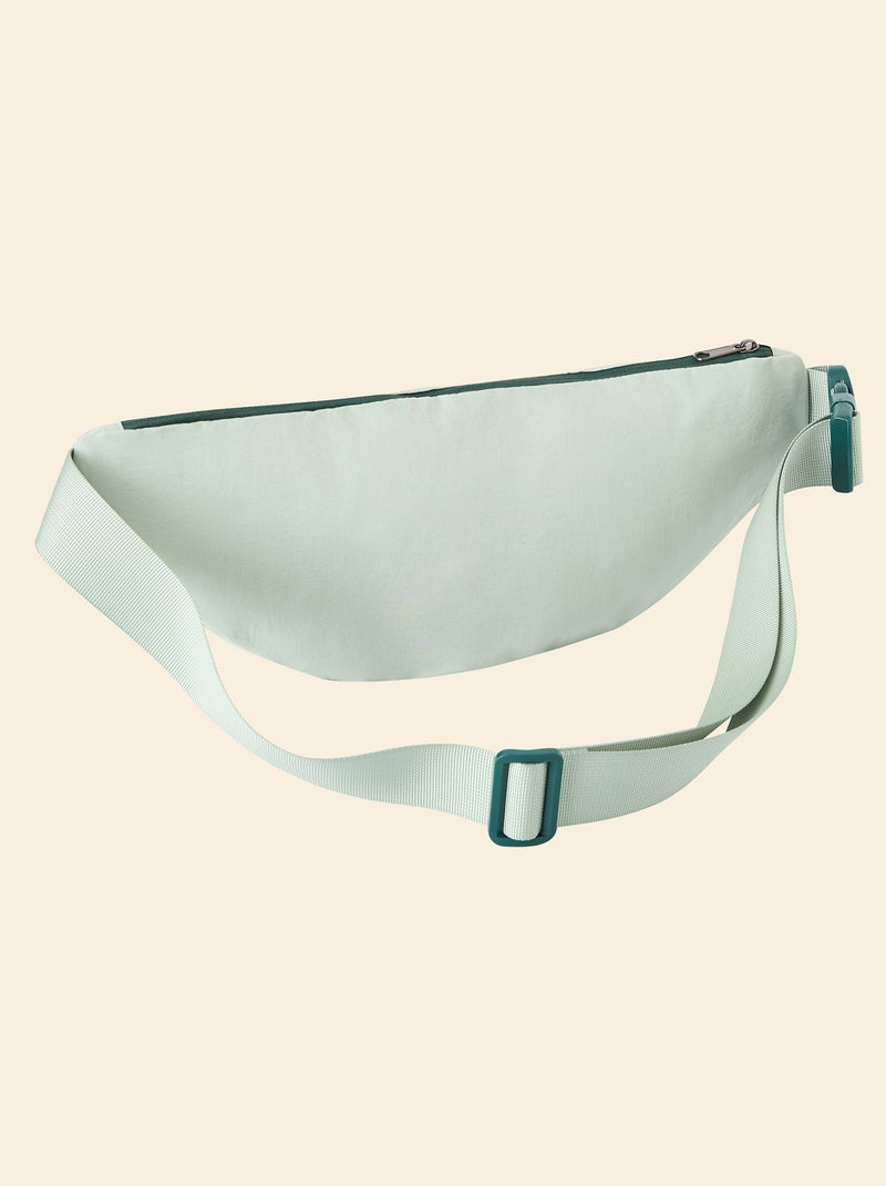 Marsupio sportivo (ekstract) con tasche esterne e interne 15x40 cm Verde - Kiabi