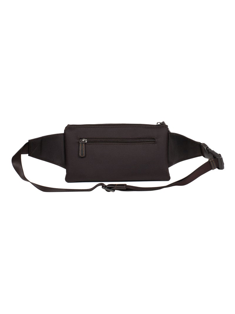 Marsupio travel hexagona Marrone - Kiabi