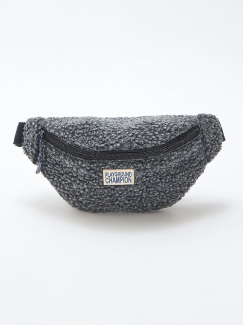 Marsupio unito effetto montone 27x15 cm - Kiabi