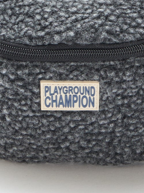 Marsupio unito effetto montone 27x15 cm - Kiabi