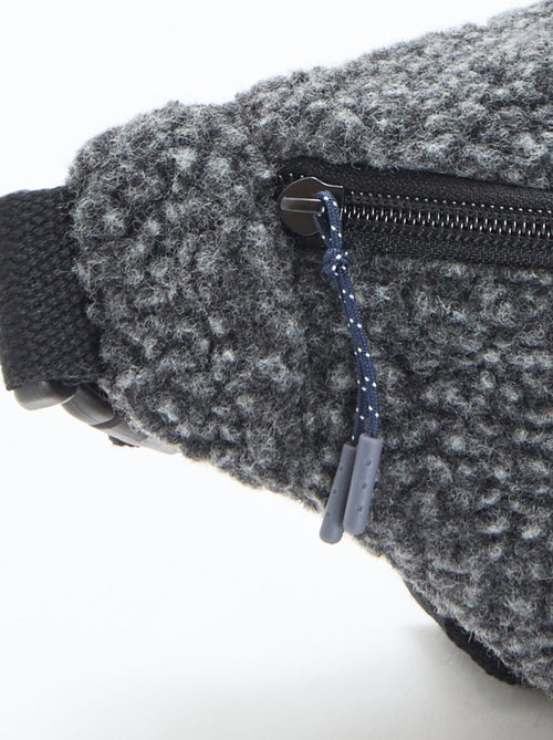 Marsupio unito effetto montone 27x15 cm - Kiabi