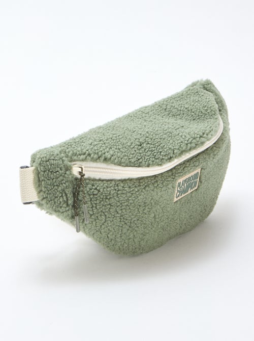 Marsupio unito effetto montone 27x15 cm - Kiabi