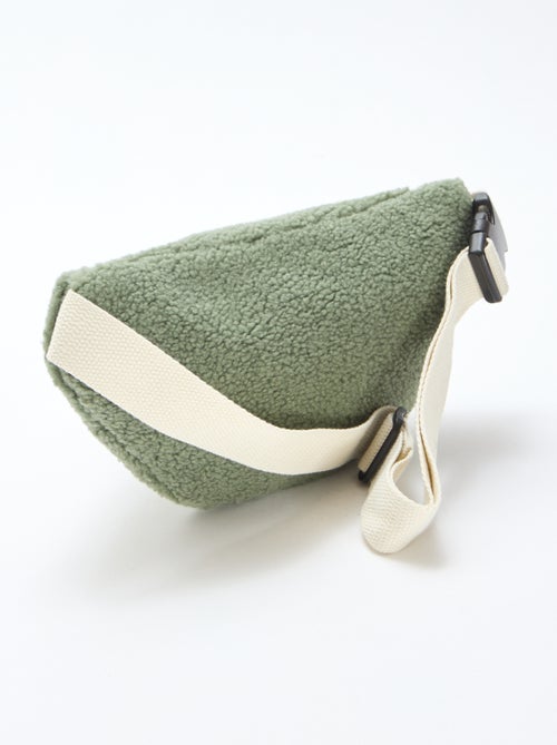 Marsupio unito effetto montone 27x15 cm - Kiabi