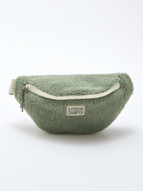 Marsupio unito effetto montone 27x15 cm - Kiabi