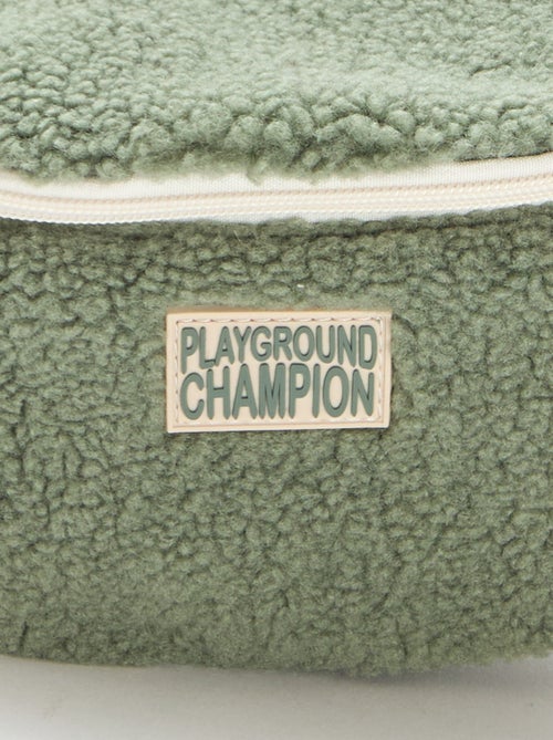 Marsupio unito effetto montone 27x15 cm - Kiabi