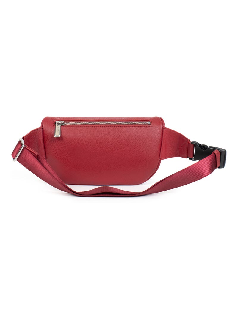 MARTA - Borsa a tracolla - Cuoio Rosso carminio - Kiabi