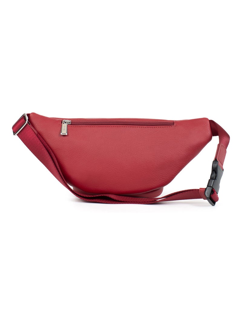 MARTA - Borsa a tracolla - Cuoio Rosso carminio - Kiabi