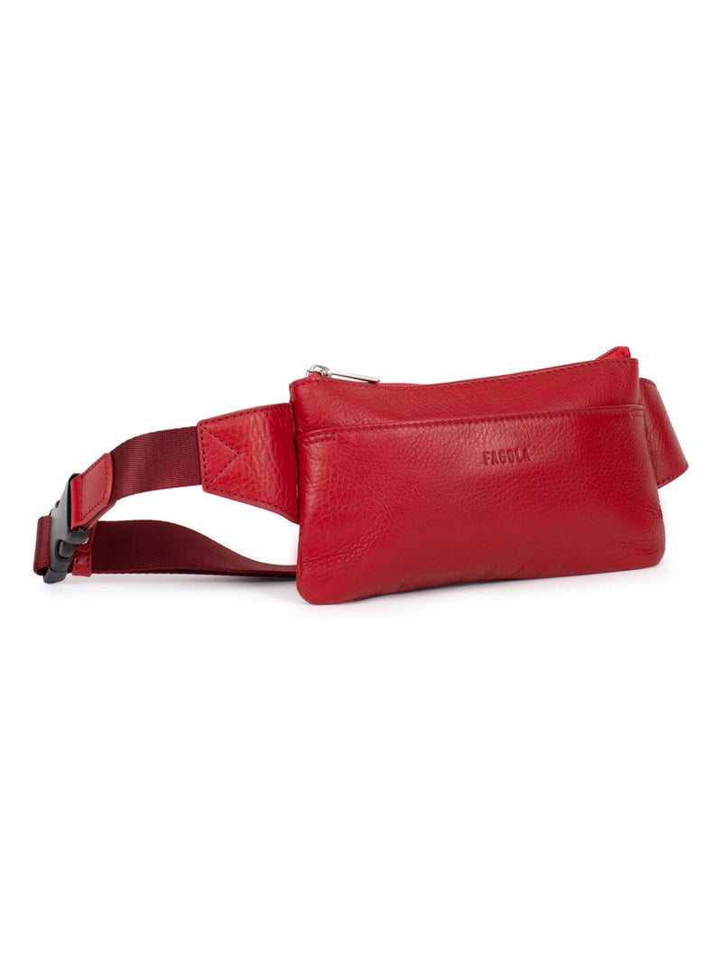 MARTA - Borsa a tracolla - Cuoio Rosso scuro - Kiabi