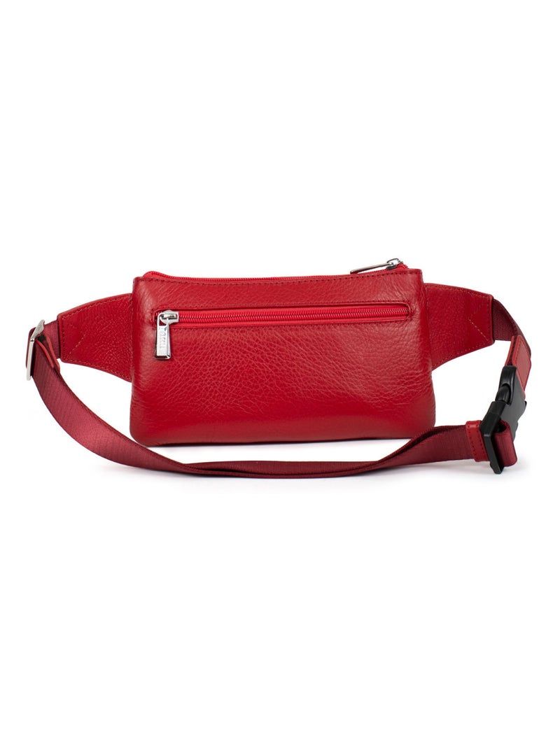 MARTA - Borsa a tracolla - Cuoio Rosso scuro - Kiabi