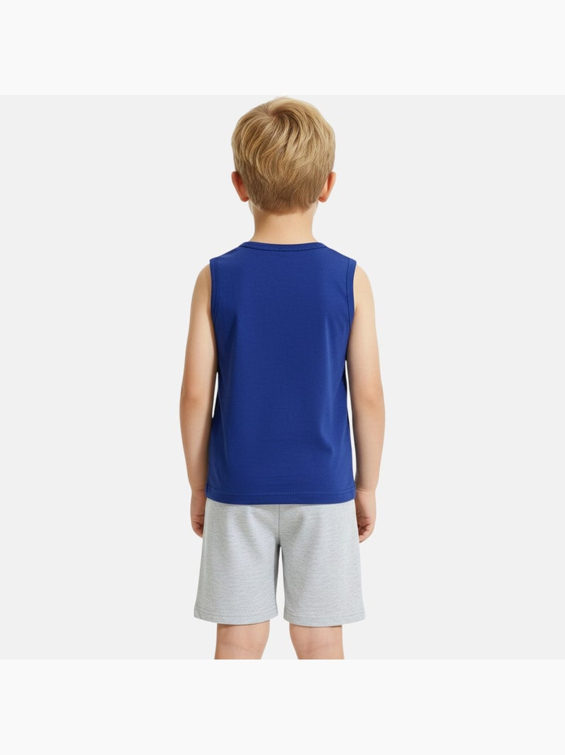 Marvel - Completo bambino canotta e pantaloncini Grigio - Kiabi