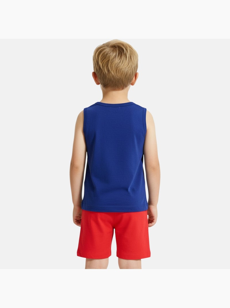 Marvel - Completo bambino canotta e pantaloncini Rosso - Kiabi