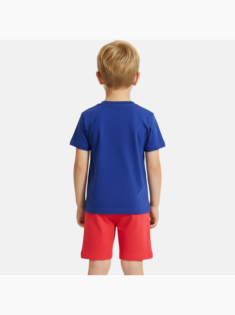 Marvel - Completo bambino maglietta a maniche corte e pantaloncini Rosso - Kiabi