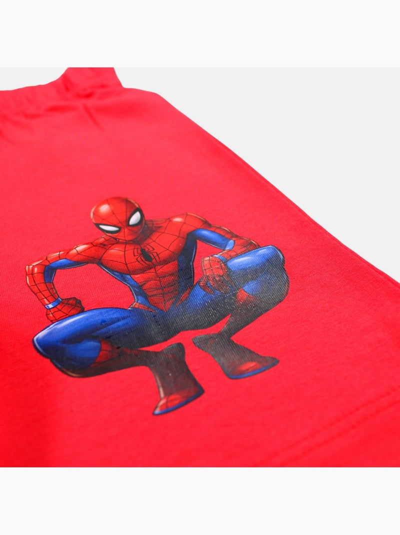 Marvel - Completo bambino maglietta a maniche corte e pantaloncini Rosso - Kiabi