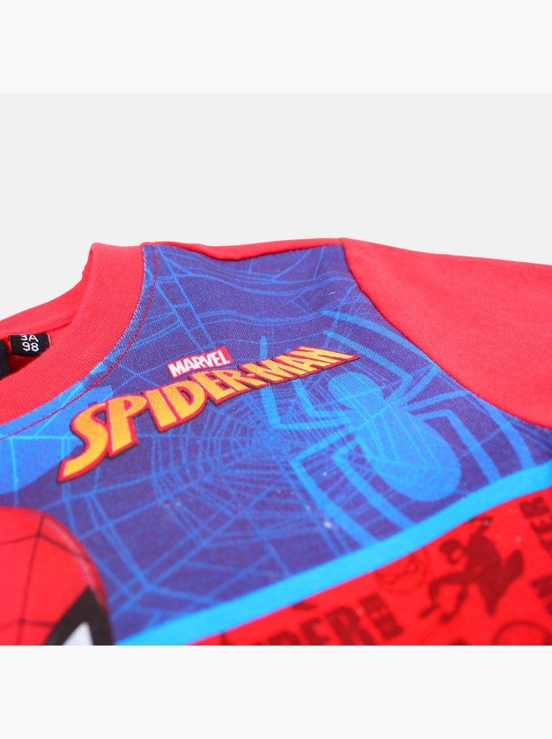 Marvel - Completo bambino maglietta a maniche corte e pantaloncini Rosso - Kiabi