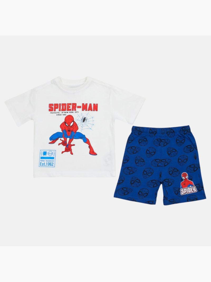 Marvel - Completo bambino Spiderman Bianco - Kiabi