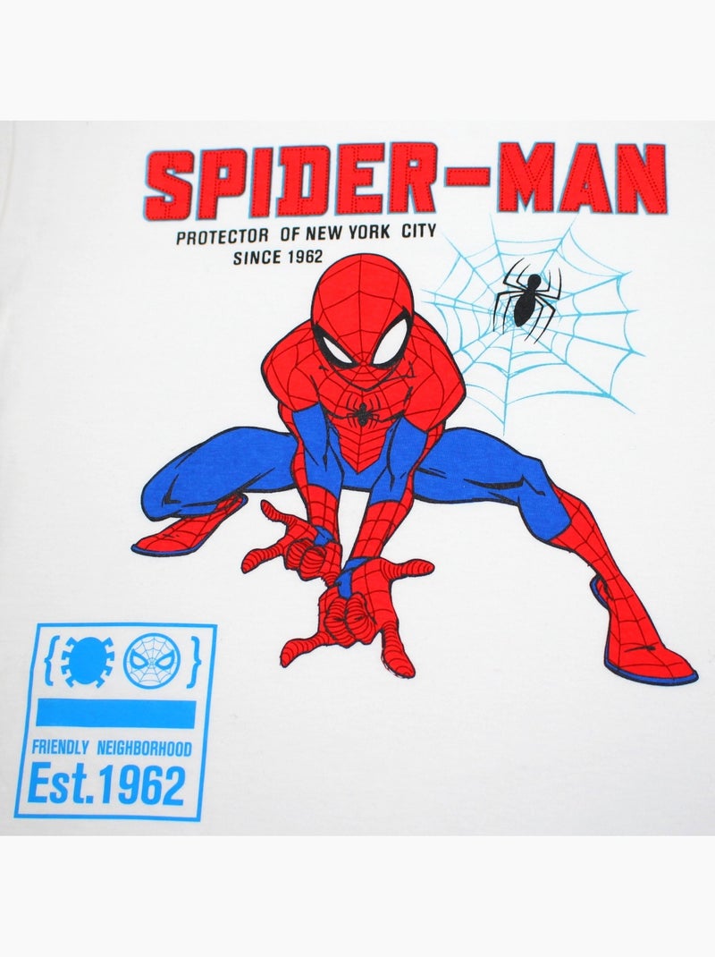 Marvel - Completo bambino Spiderman Bianco - Kiabi