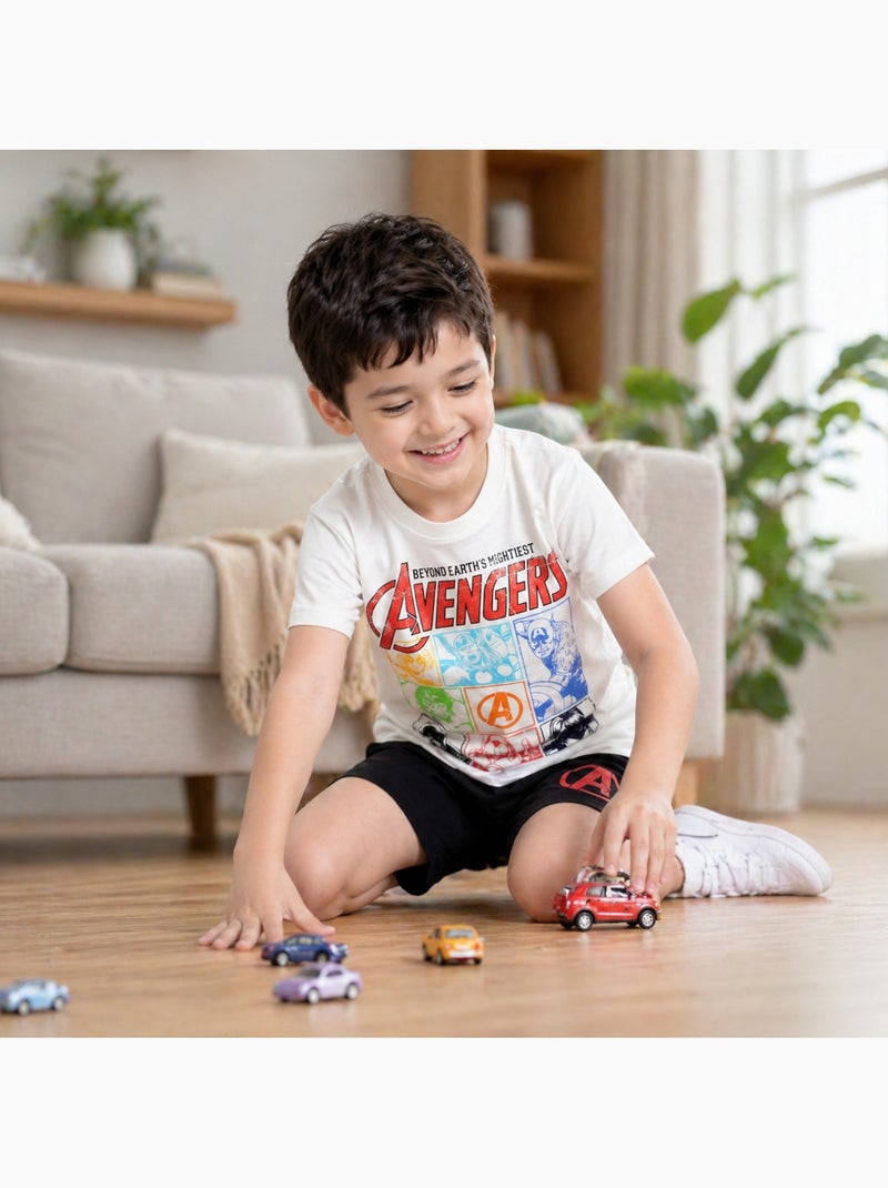 Marvel - Completo maglietta e short bambino Bianco - Kiabi
