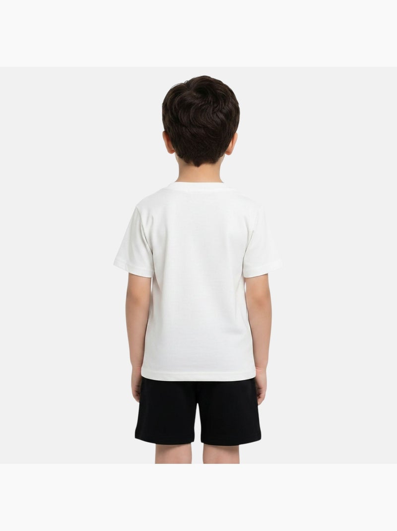 Marvel - Completo maglietta e short bambino Bianco - Kiabi