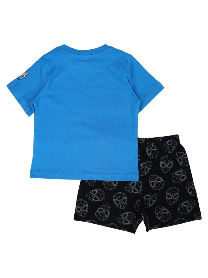 Marvel - Completo maglietta e short bambino Blu - Kiabi