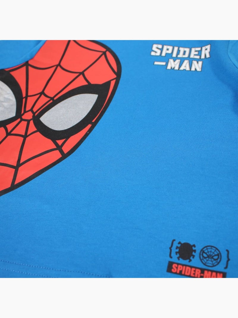 Marvel - Completo maglietta e short bambino Blu - Kiabi