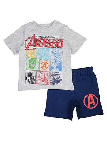 Marvel - Completo maglietta e short bambino