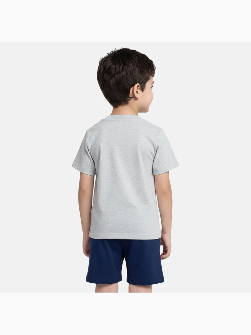 Marvel - Completo maglietta e short bambino Grigio - Kiabi