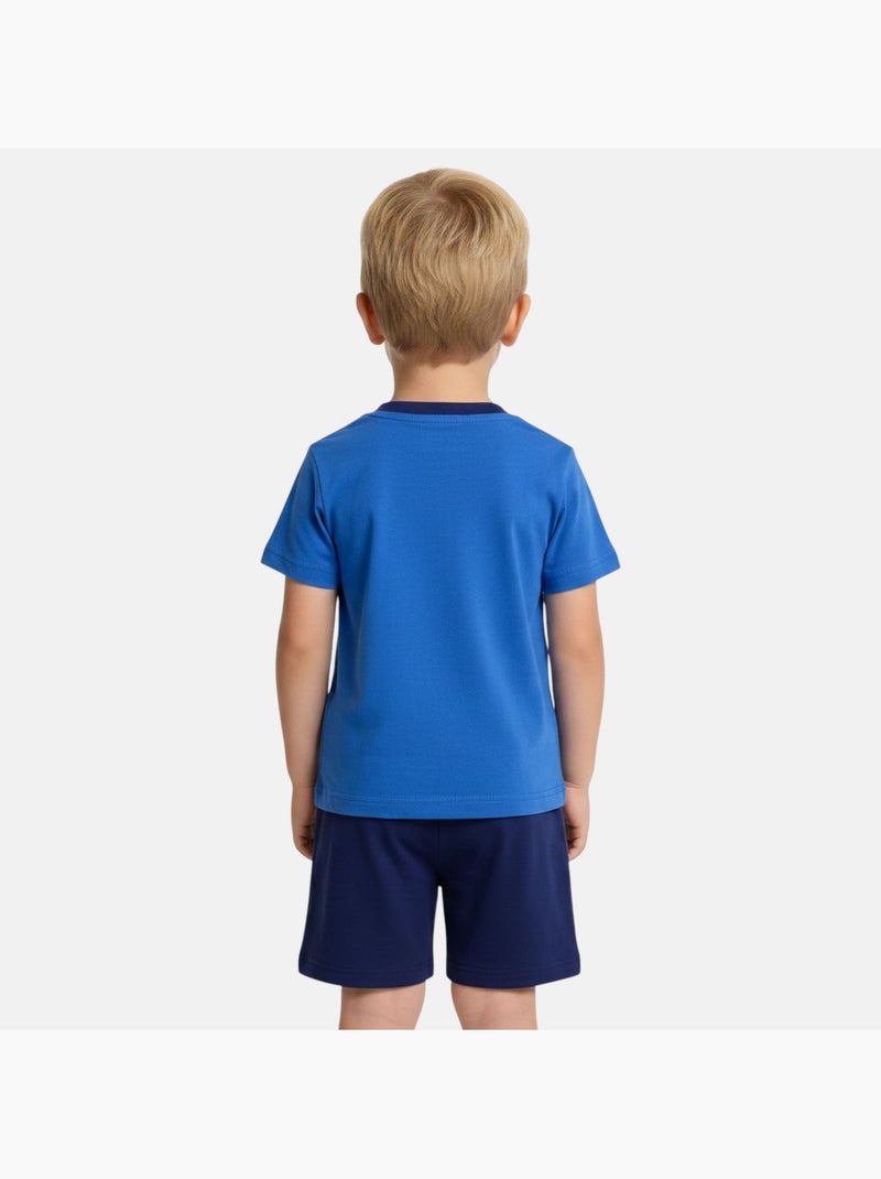 Marvel - Completo maglietta e short Blu - Kiabi