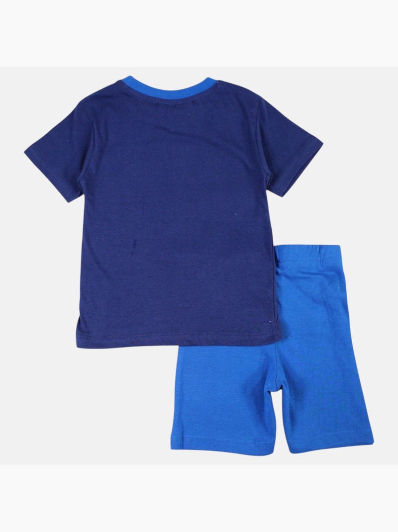 Marvel - Completo maglietta e short Blu marino - Kiabi