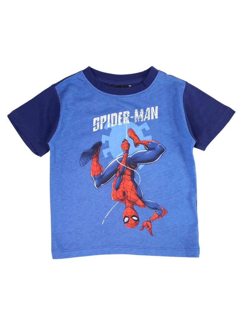 Marvel - Completo maglietta e short Blu marino - Kiabi