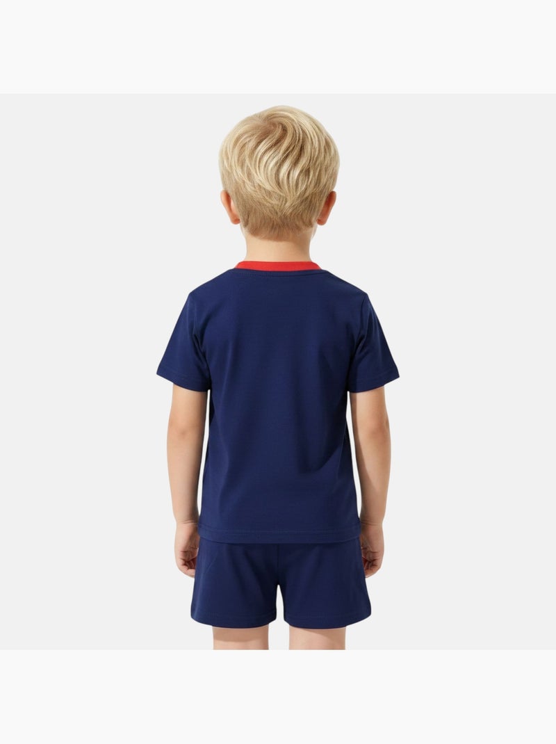 Marvel - Completo maglietta e short Blu marino - Kiabi