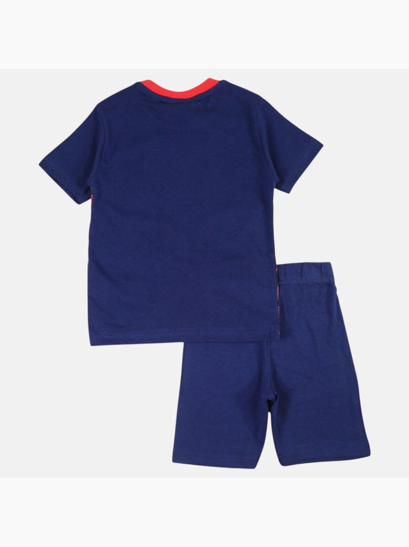 Marvel - Completo maglietta e short Blu marino - Kiabi